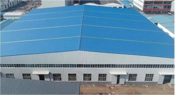 Industrial Aluminum Alloy Prefab Steel Warehouse Buildings Customizable