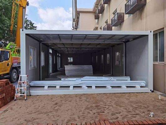 Insulated Steel Prefab Folding Container House Collapsible Container Homes