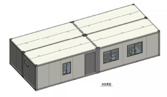 Modular Foldable Container House Prefabricated Building Solution