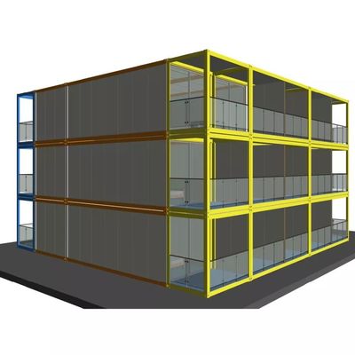 Expandable Prefabricated 20ft Flat Pack Container House Waterproof