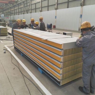 Thermal Acoustic Sandwich Panel With Thickness 50mm 75mm 80mm 100mm 125mm 150mm 200mm