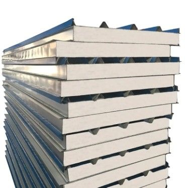 50mm-200mm Insulation EPS Foam Sandwich Panel For Roof / Wall Cladding / Partition Ceiling