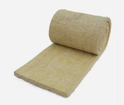 50 Mm Wire Mesh Stone Wool Roll Rock Mineral Wool Felt Soundproofing Rock Mineral Wool Blanket