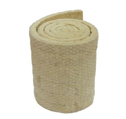 50 Mm Wire Mesh Stone Wool Roll Rock Mineral Wool Felt Soundproofing Rock Mineral Wool Blanket