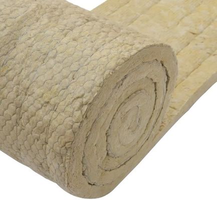 60-200 Kg/M3 Density Stone Wool Board With Class A1 And Respiring Film Rockwool Slab Insulation