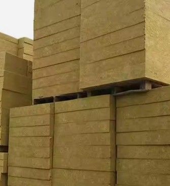 Baodu Acoustic Absorption Basalt Wool Rock Wool Board Insulation For Sandwich Panel Core Mineral Wool