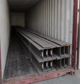 Punching Customized Metal Structure Stainless Steel I Beam Surface Treatment And Fabrication