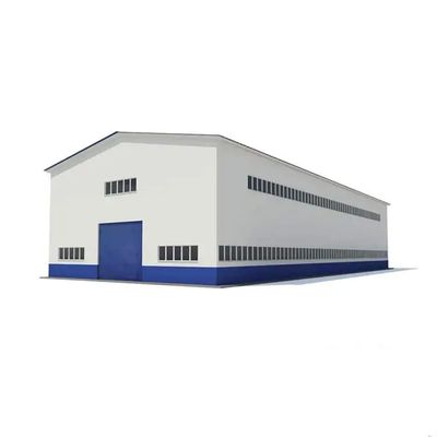 Metal Frame Structures Prefab Steel Warehouse Buildings Q235 Q355