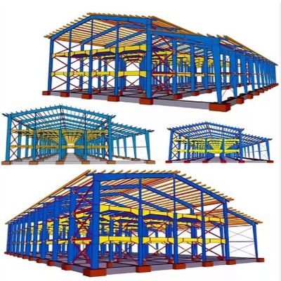Flexible Expandable Prefab Steel Warehouse Quick Construct