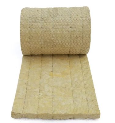 60-200 Kg/M3 Density Stone Wool Board With Class A1 And Respiring Film Rockwool Slab Insulation