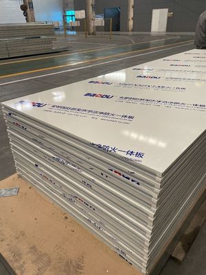 Modular Cleanroom Sandwich Wall Panel Walkable Panel For Food / Pharmaceutical Workshop Clean Room