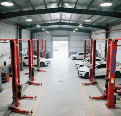 Grandi edifici di magazzini in acciaio prefabbricati su misura per il servizio automobilistico
