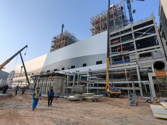 Più di 50 anni di struttura in fabbrica Struttura in acciaio Workshop Light Steel Magnione moderno Soluzione totale per progetti