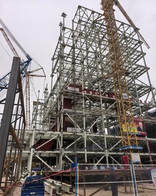 Robuste strutture metalliche per edifici in acciaio, magazzini, self storage, edifici in acciaio