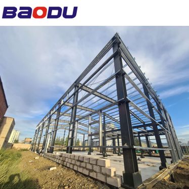 Galvanizzazione a caldo immagazzinamento modulare in acciaio progettato per la resistenza all'acqua Durabilità industriale Prefabbricato Residenziale Commerciale Struttura in acciaio Prefabbricato Edificio scolastico
